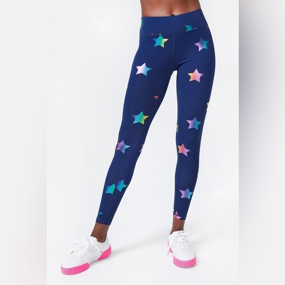 Terez Pants - Terez Blue Star Leggings